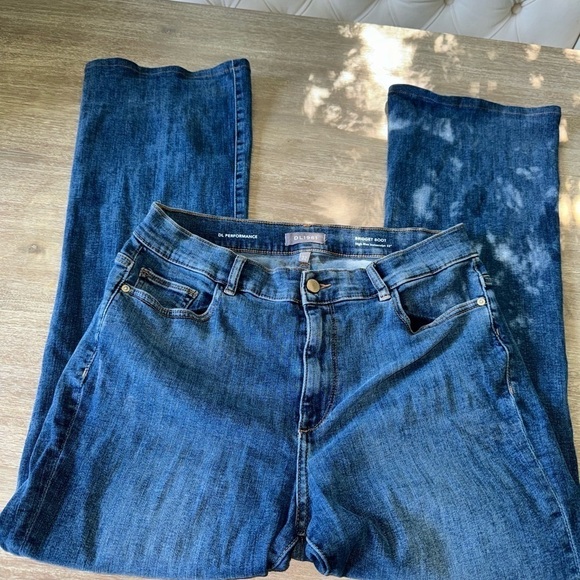 DL 1961 Bridget Boot High Rise Instasculpt Jeans - Picture 5 of 9